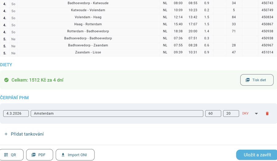 Stazka s GPS dátami
